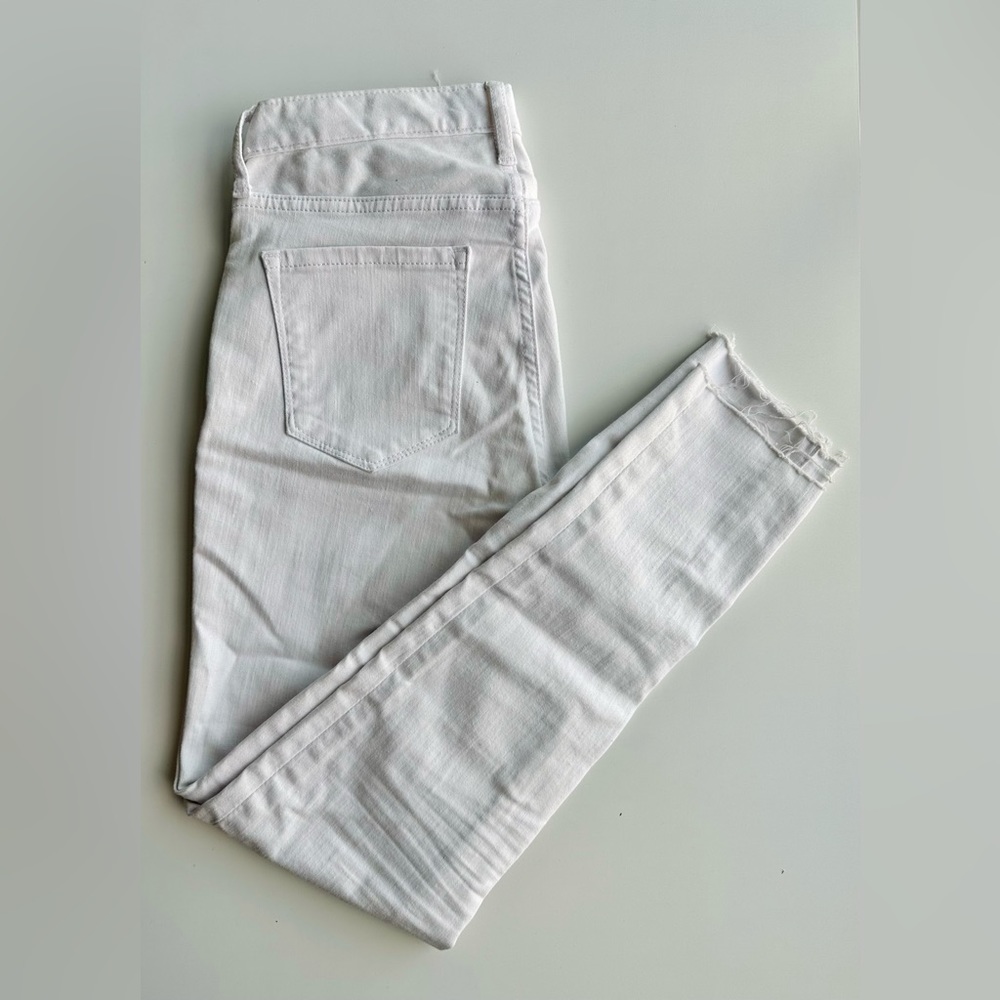 Banana republic white skinny jean